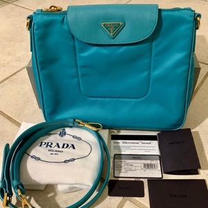 SOLD Brand new Prada Bandoliera Tessu